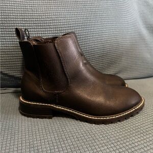 Women’s Black Leather Ankle Boots